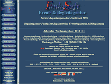 Tablet Screenshot of funky-soft.net